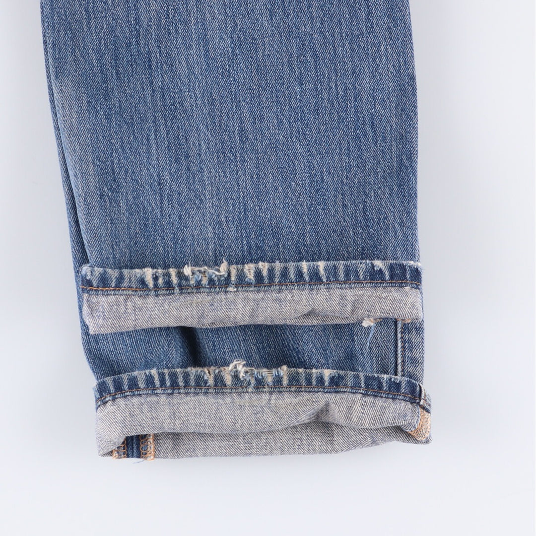 Levi's 501 straight denim pants for men, size W32 cotton blue type Vintage Second Hand