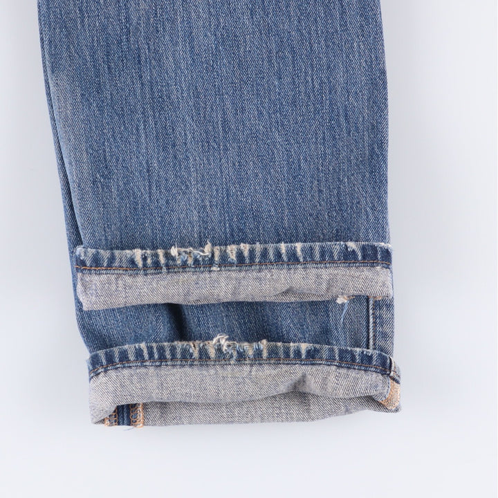 Levi's 501 straight denim pants for men, size W32 cotton blue type Vintage Second Hand