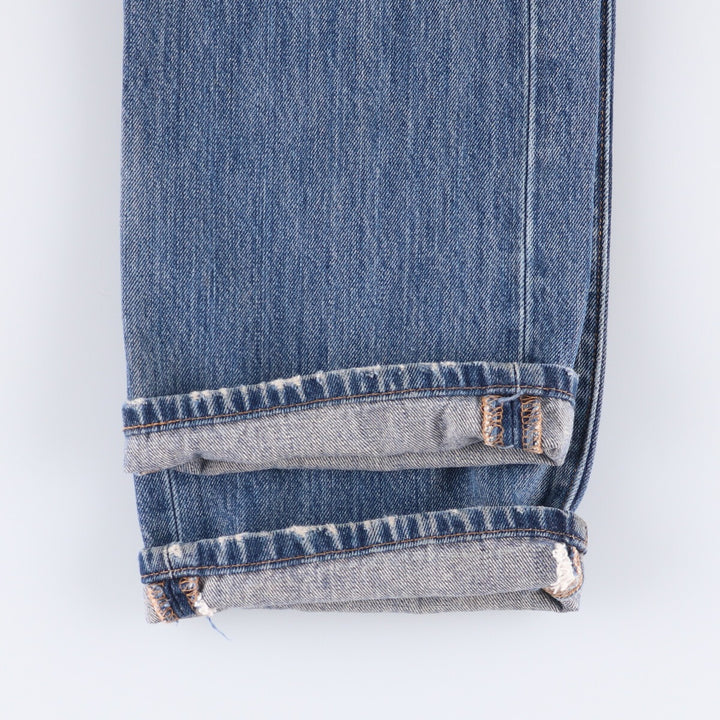 Levi's 501 straight denim pants for men, size W32 cotton blue type Vintage Second Hand