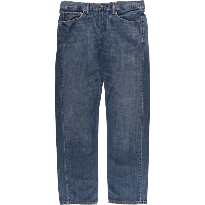 Levi's 505 tapered denim pants for men, size w36 cotton blue type Vintage Second Hand