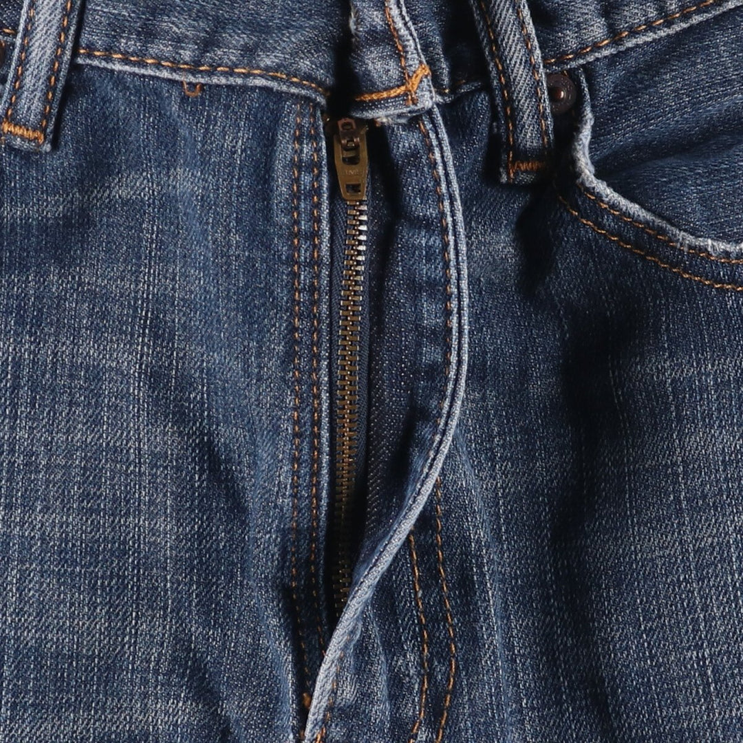 Levi's 505 tapered denim pants for men, size w36 cotton blue type Vintage Second Hand