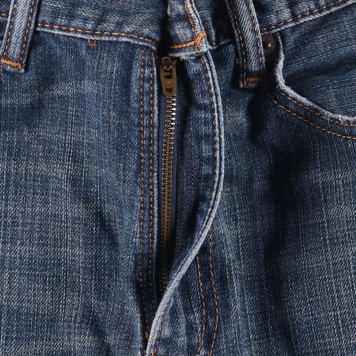 Levi's 505 tapered denim pants for men, size w36 cotton blue type Vintage Second Hand