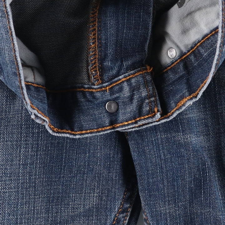 Levi's 505 tapered denim pants for men, size w36 cotton blue type Vintage Second Hand