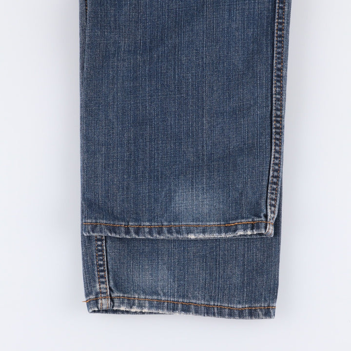 Levi's 505 tapered denim pants for men, size w36 cotton blue type Vintage Second Hand
