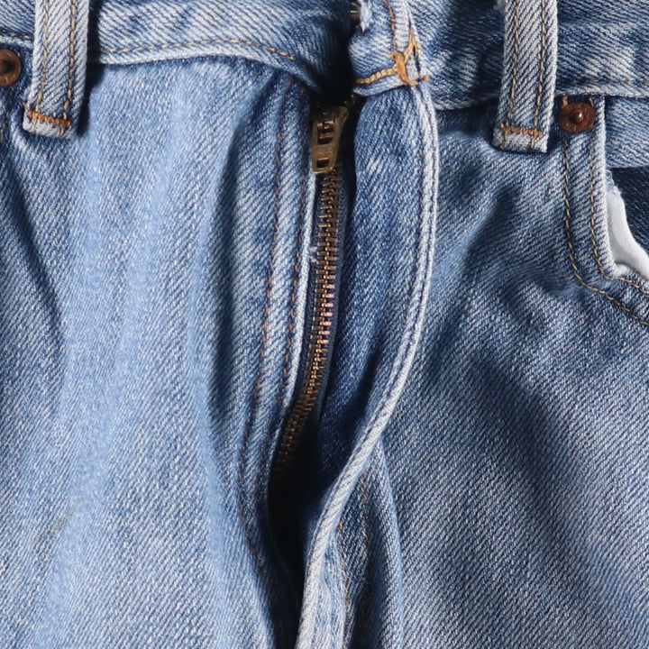 Levi's 505 REGULAR FIT tapered denim pants for men, size w36 cotton blue type Vintage Second Hand