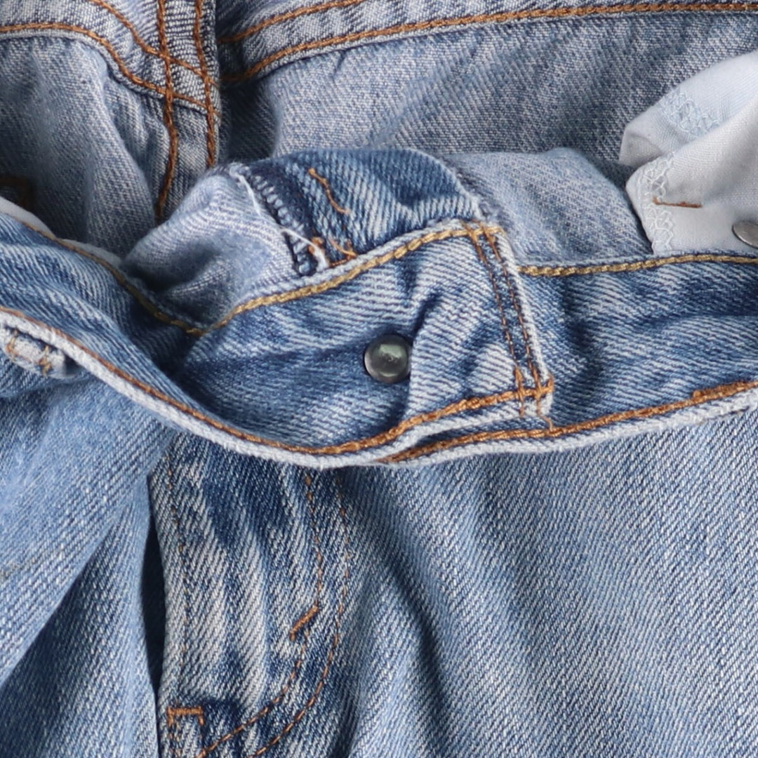 Levi's 505 REGULAR FIT tapered denim pants for men, size w36 cotton blue type Vintage Second Hand
