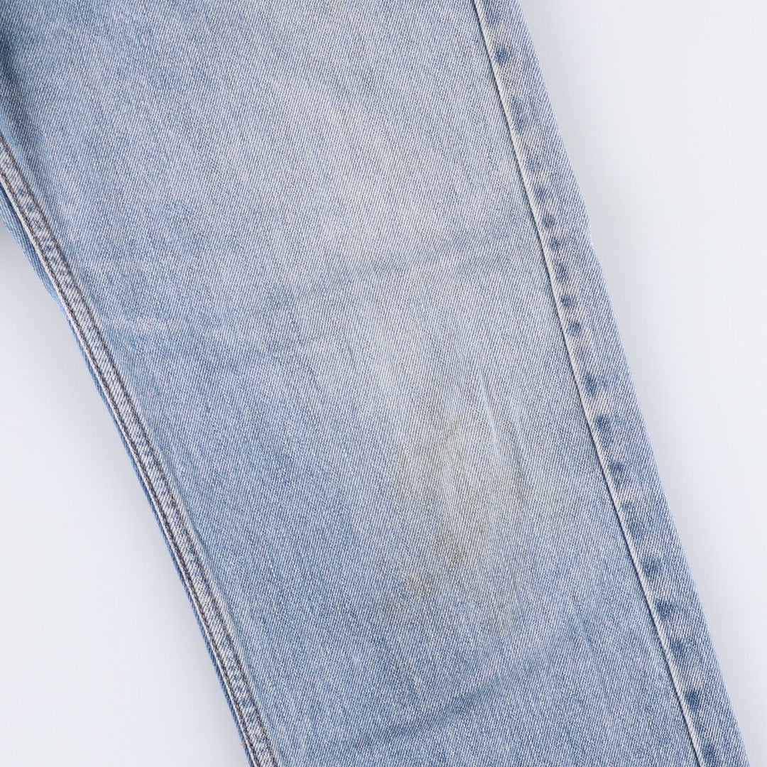 Levi's 505 REGULAR FIT tapered denim pants for men, size w36 cotton blue type Vintage Second Hand