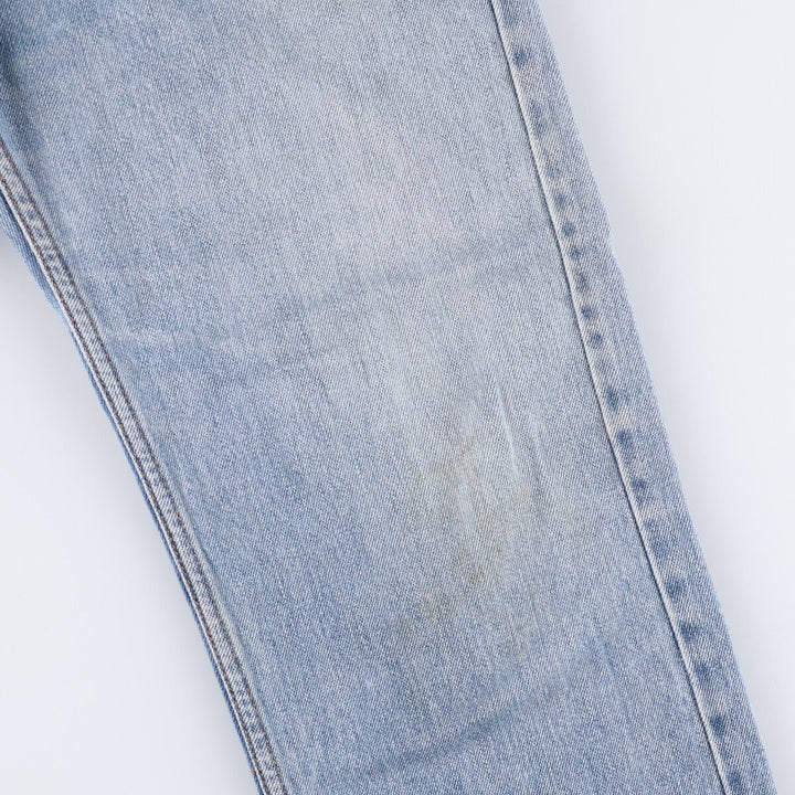 Levi's 505 REGULAR FIT tapered denim pants for men, size w36 cotton blue type Vintage Second Hand