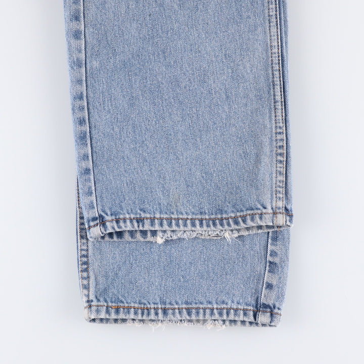 Levi's 505 REGULAR FIT tapered denim pants for men, size w36 cotton blue type Vintage Second Hand