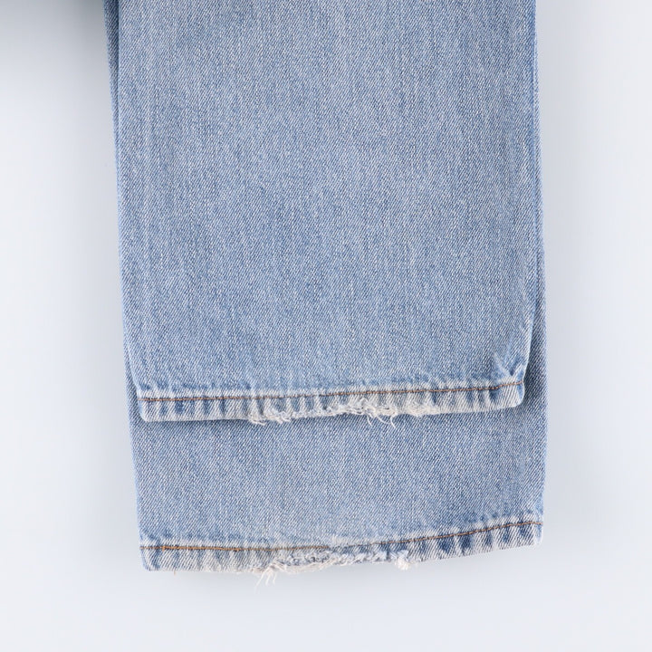 Levi's 505 REGULAR FIT tapered denim pants for men, size w36 cotton blue type Vintage Second Hand