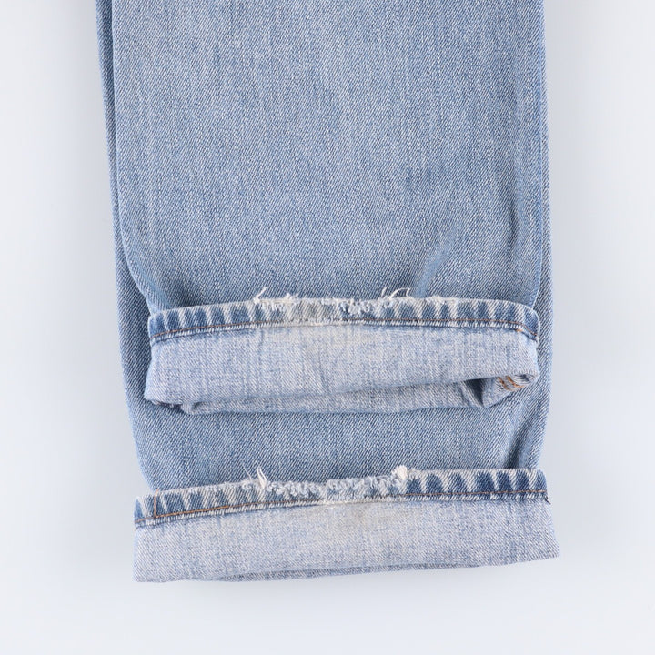 Levi's 505 REGULAR FIT tapered denim pants for men, size w36 cotton blue type Vintage Second Hand