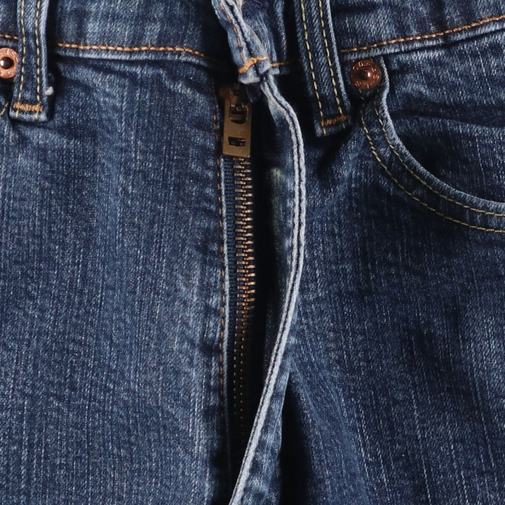 Levi's 505 tapered denim pants for men, size w37 cotton navy blue type Vintage Second Hand