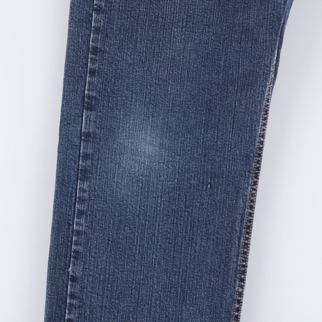 Levi's 505 tapered denim pants for men, size w37 cotton navy blue type Vintage Second Hand