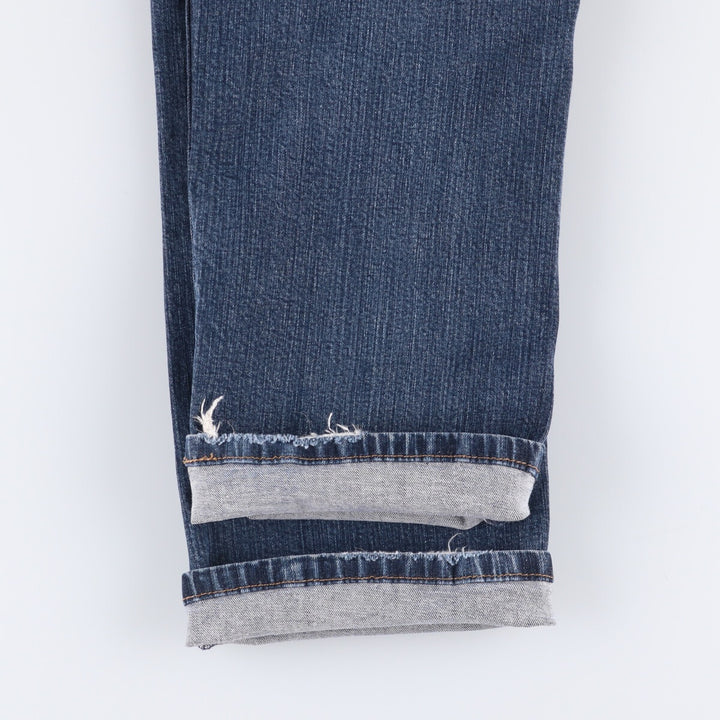 Levi's 505 tapered denim pants for men, size w37 cotton navy blue type Vintage Second Hand