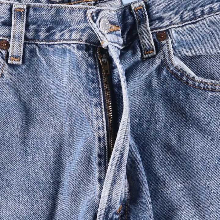 Levi's 505 REGULAR FIT tapered denim pants for men, size w37 cotton blue type Vintage Second Hand