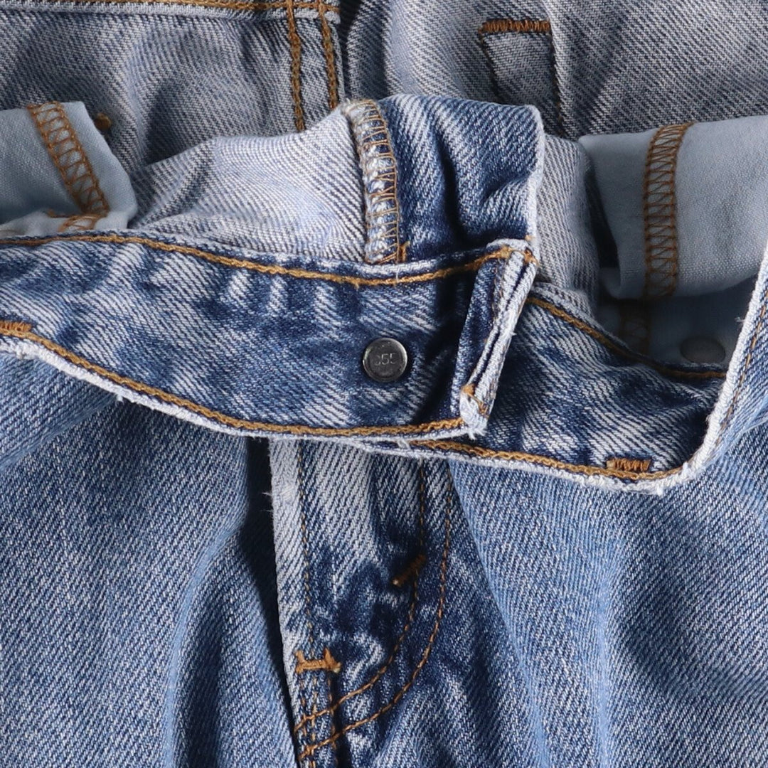 Levi's 505 REGULAR FIT tapered denim pants for men, size w37 cotton blue type Vintage Second Hand