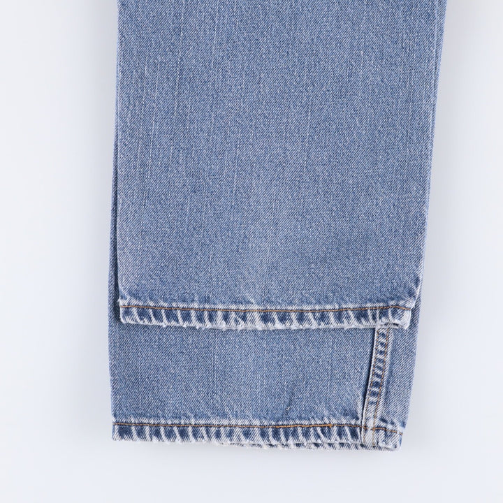 Levi's 505 REGULAR FIT tapered denim pants for men, size w37 cotton blue type Vintage Second Hand