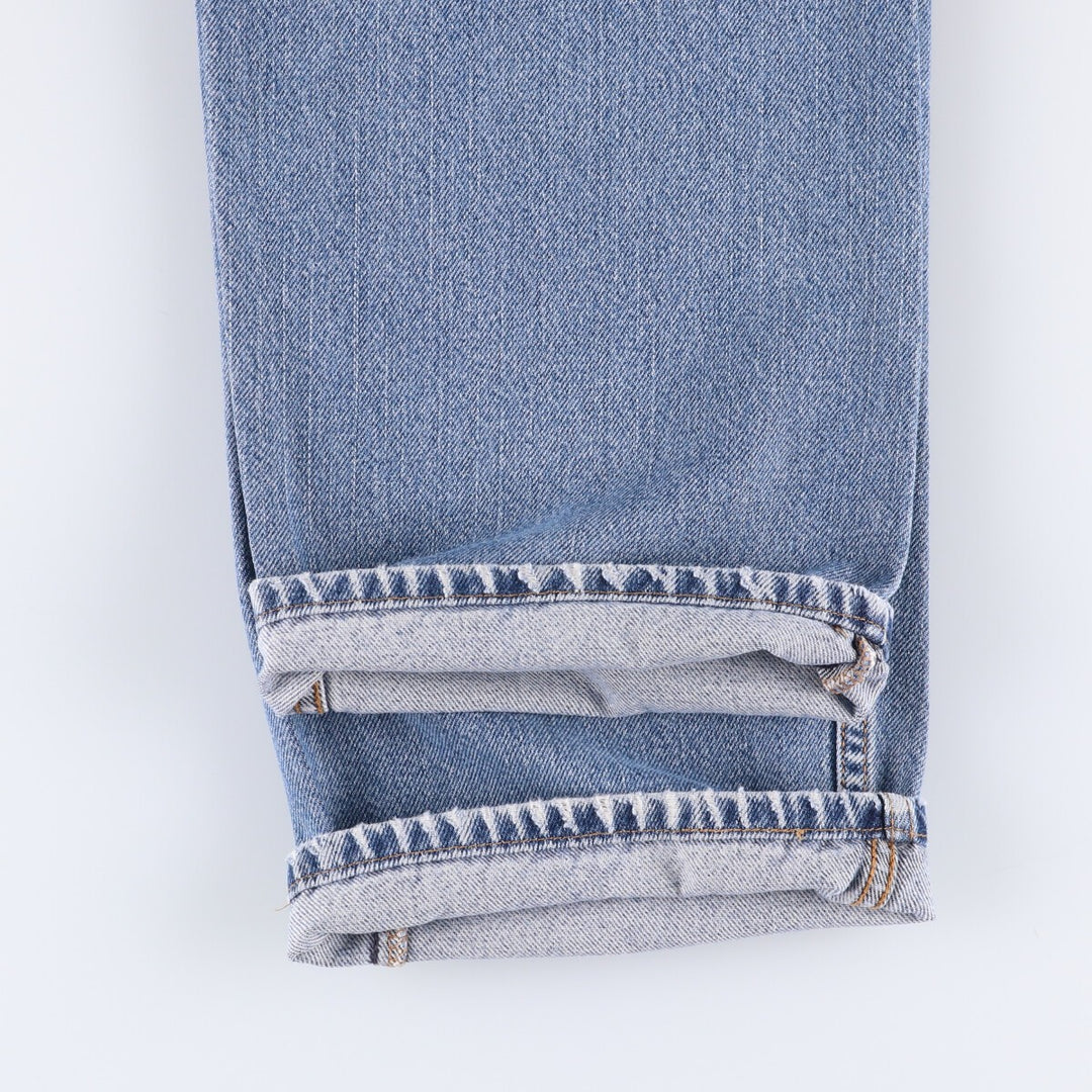 Levi's 505 REGULAR FIT tapered denim pants for men, size w37 cotton blue type Vintage Second Hand