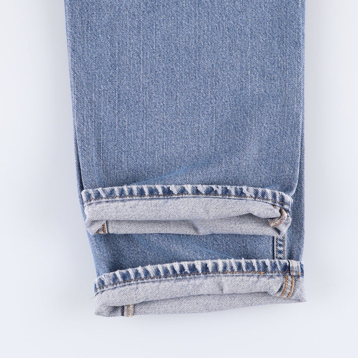 Levi's 505 REGULAR FIT tapered denim pants for men, size w37 cotton blue type Vintage Second Hand