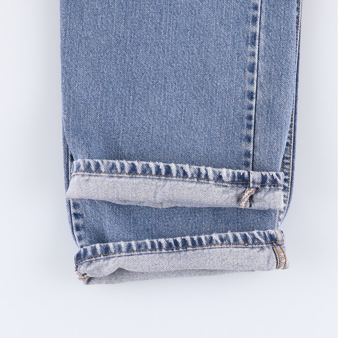 Levi's 505 REGULAR FIT tapered denim pants for men, size w37 cotton blue type Vintage Second Hand