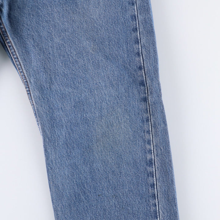 Levi's 505 tapered denim pants for men, size w38 cotton blue type Vintage Second Hand