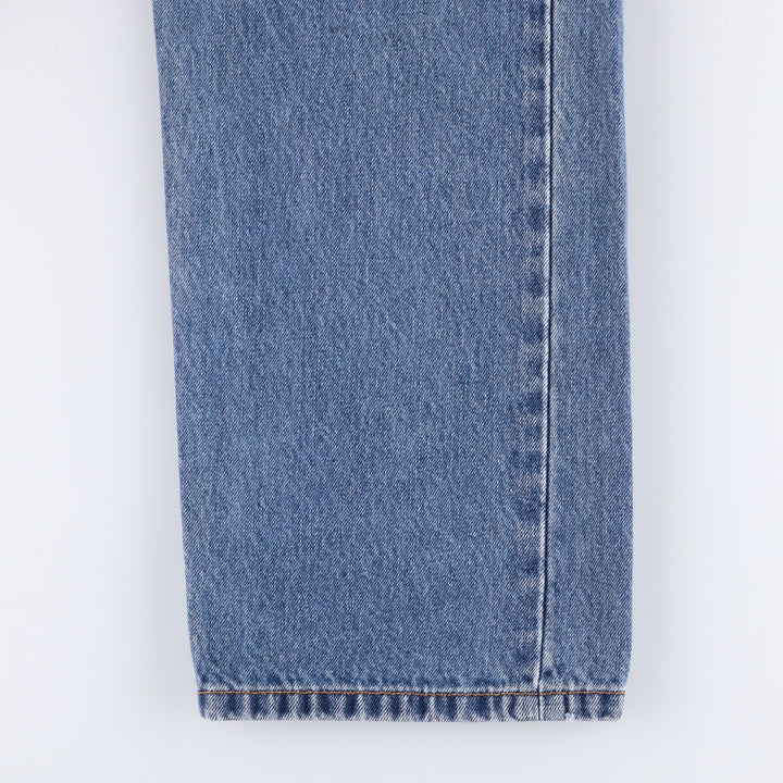 Levi's 505 tapered denim pants for men, size w38 cotton blue type Vintage Second Hand