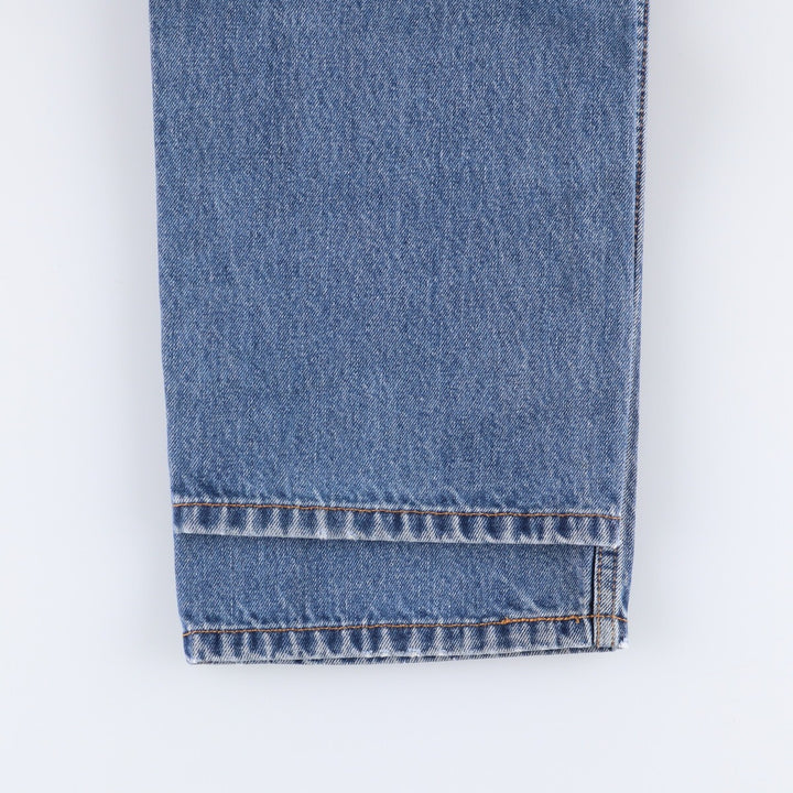 Levi's 505 tapered denim pants for men, size w38 cotton blue type Vintage Second Hand