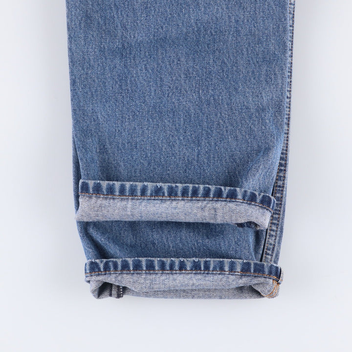 Levi's 505 tapered denim pants for men, size w38 cotton blue type Vintage Second Hand