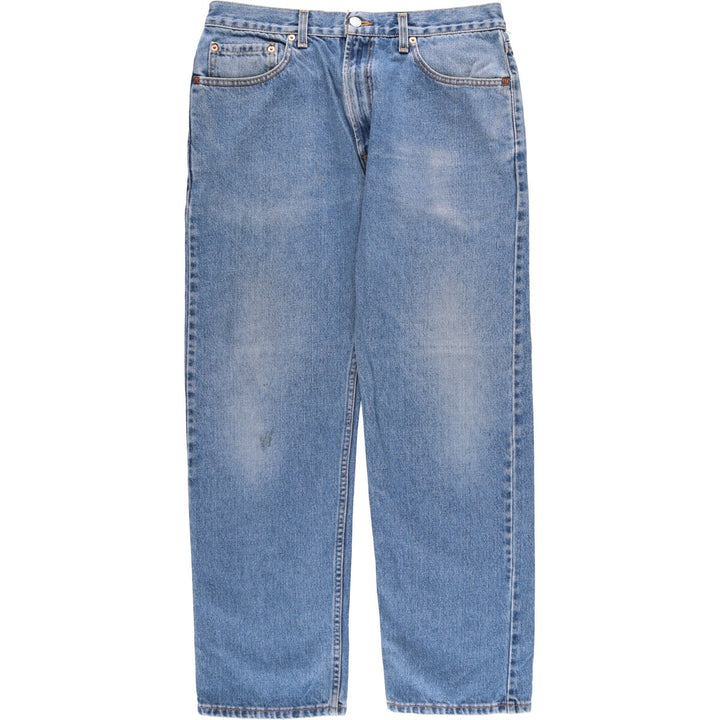 2000'S Levi's 505 Regular Fit Tapered Denim Pants, Made in Canada, Men's Size 35 cotton blue type Vintage Second Hand