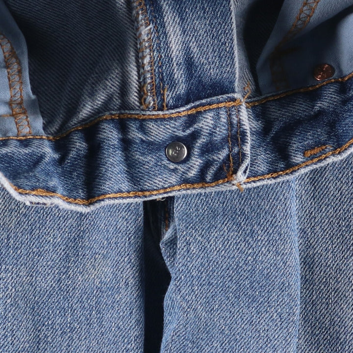 2000'S Levi's 505 Regular Fit Tapered Denim Pants, Made in Canada, Men's Size 35 cotton blue type Vintage Second Hand