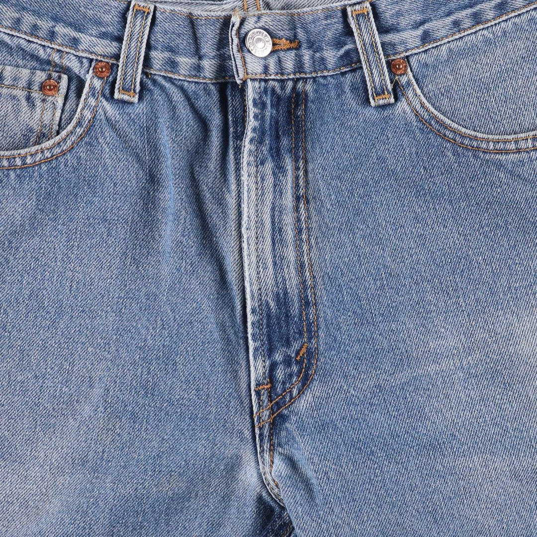 2000'S Levi's 505 Regular Fit Tapered Denim Pants, Made in Canada, Men's Size 35 cotton blue type Vintage Second Hand