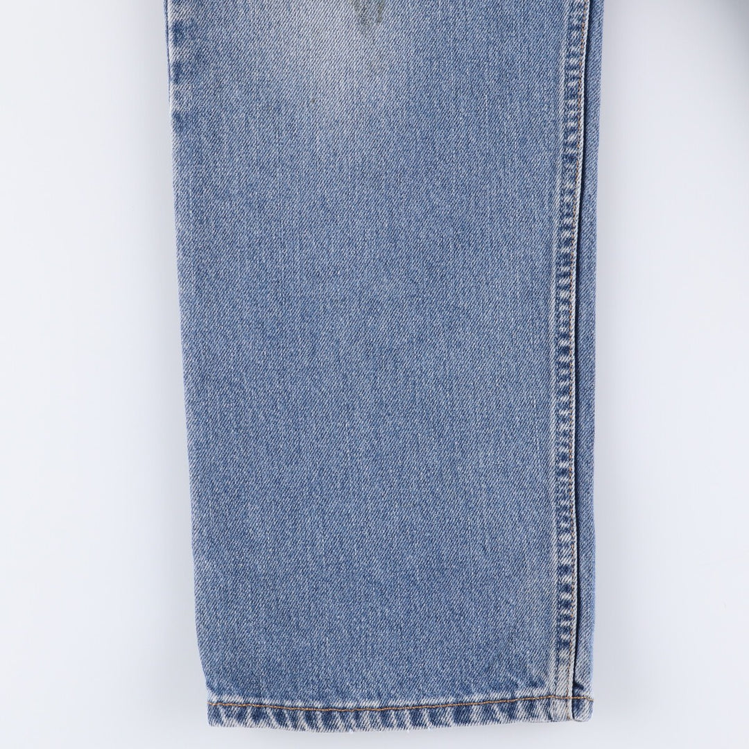 2000'S Levi's 505 Regular Fit Tapered Denim Pants, Made in Canada, Men's Size 35 cotton blue type Vintage Second Hand