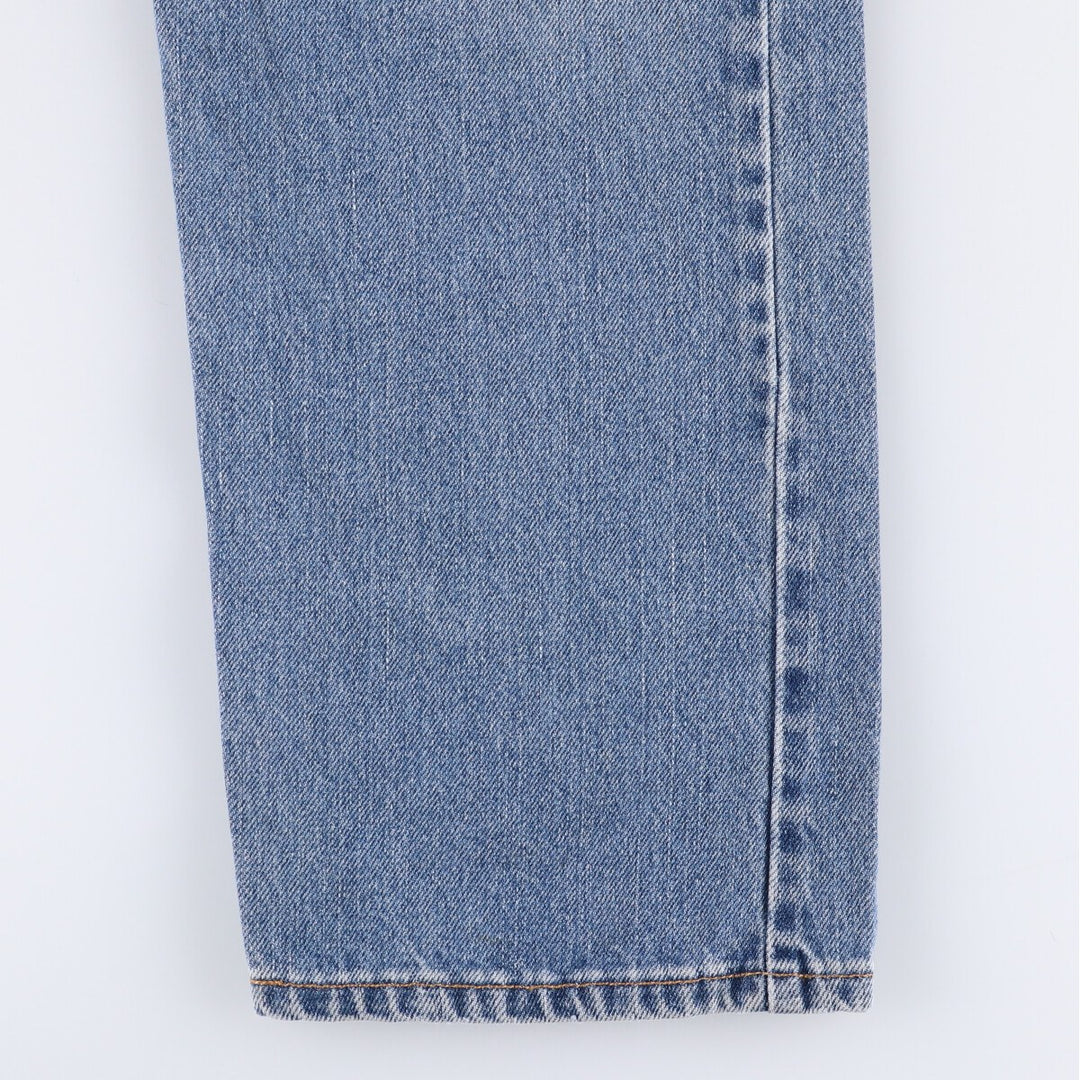 2000'S Levi's 505 Regular Fit Tapered Denim Pants, Made in Canada, Men's Size 35 cotton blue type Vintage Second Hand