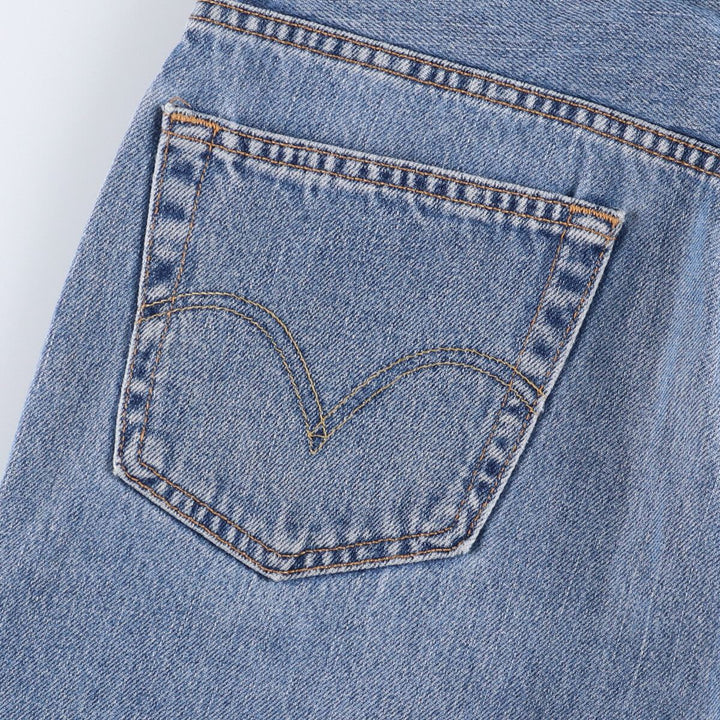 2000'S Levi's 505 Regular Fit Tapered Denim Pants, Made in Canada, Men's Size 35 cotton blue type Vintage Second Hand