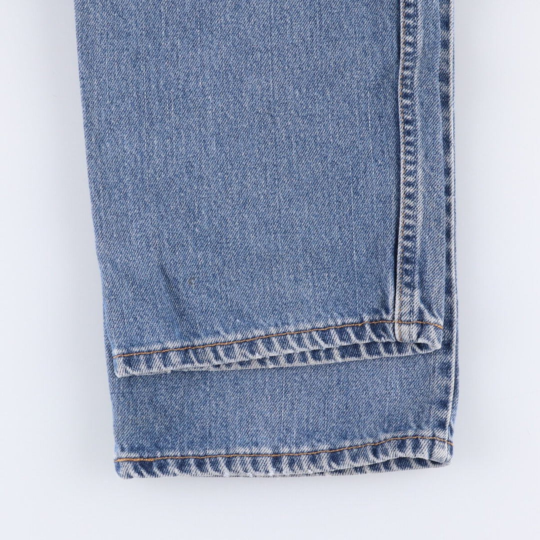 2000'S Levi's 505 Regular Fit Tapered Denim Pants, Made in Canada, Men's Size 35 cotton blue type Vintage Second Hand