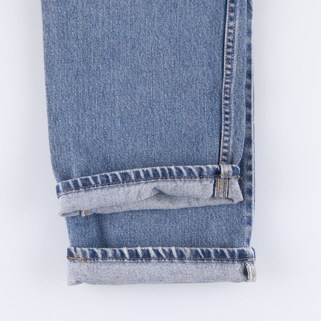 2000'S Levi's 505 Regular Fit Tapered Denim Pants, Made in Canada, Men's Size 35 cotton blue type Vintage Second Hand