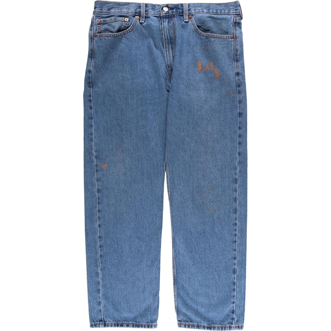 Levi's 505 tapered denim pants for men, equivalent to w35 cotton blue type Vintage Second Hand