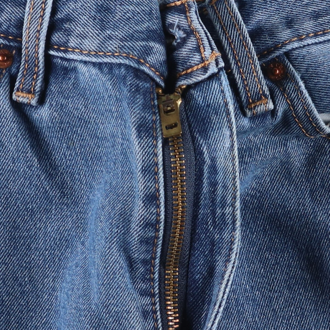Levi's 505 tapered denim pants for men, equivalent to w35 cotton blue type Vintage Second Hand