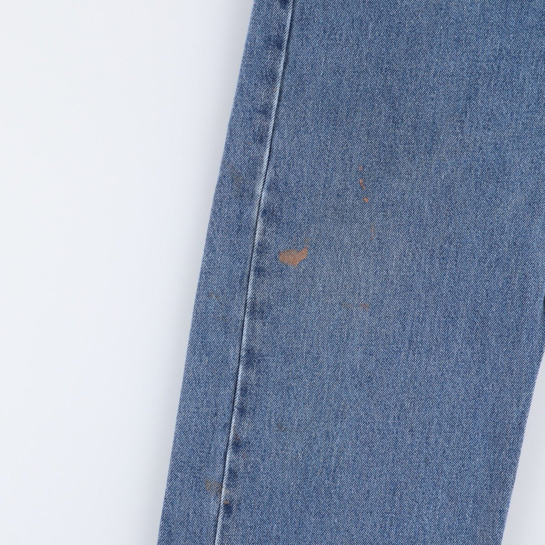 Levi's 505 tapered denim pants for men, equivalent to w35 cotton blue type Vintage Second Hand