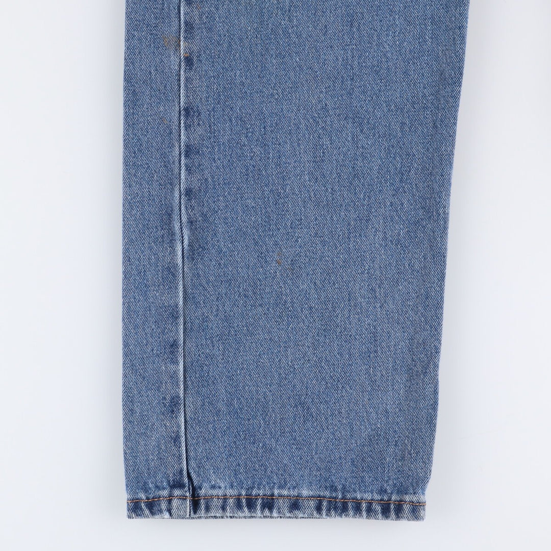 Levi's 505 tapered denim pants for men, equivalent to w35 cotton blue type Vintage Second Hand