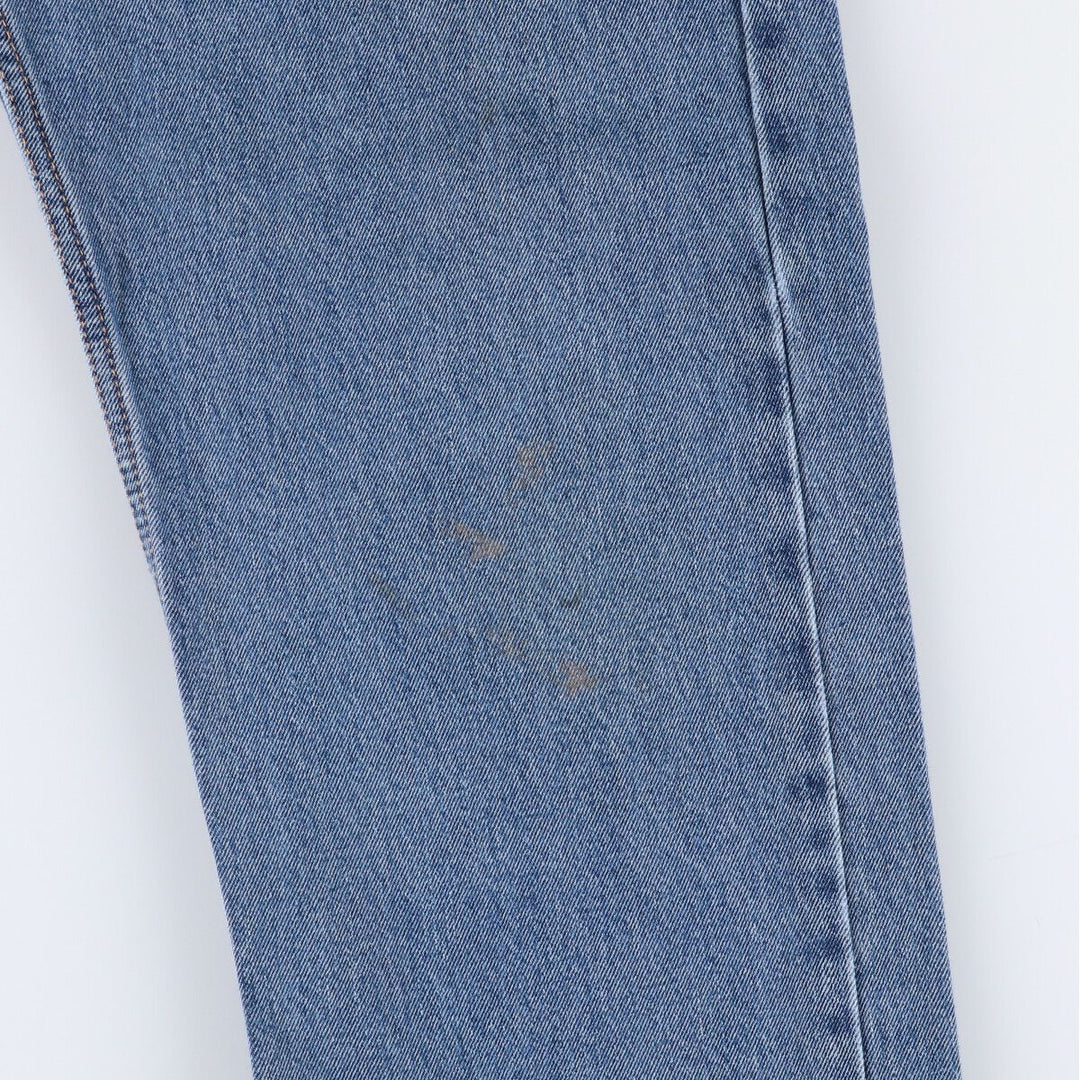 Levi's 505 tapered denim pants for men, equivalent to w35 cotton blue type Vintage Second Hand
