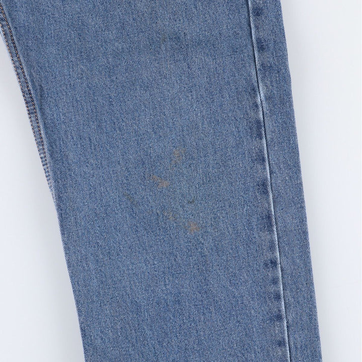 Levi's 505 tapered denim pants for men, equivalent to w35 cotton blue type Vintage Second Hand