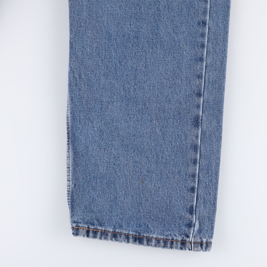 Levi's 505 tapered denim pants for men, equivalent to w35 cotton blue type Vintage Second Hand