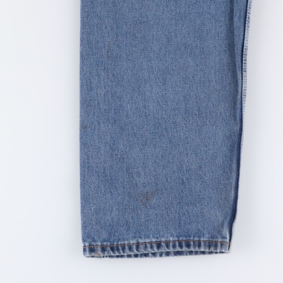 Levi's 505 tapered denim pants for men, equivalent to w35 cotton blue type Vintage Second Hand