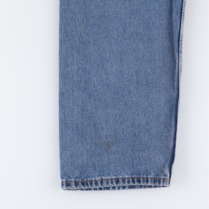 Levi's 505 tapered denim pants for men, equivalent to w35 cotton blue type Vintage Second Hand