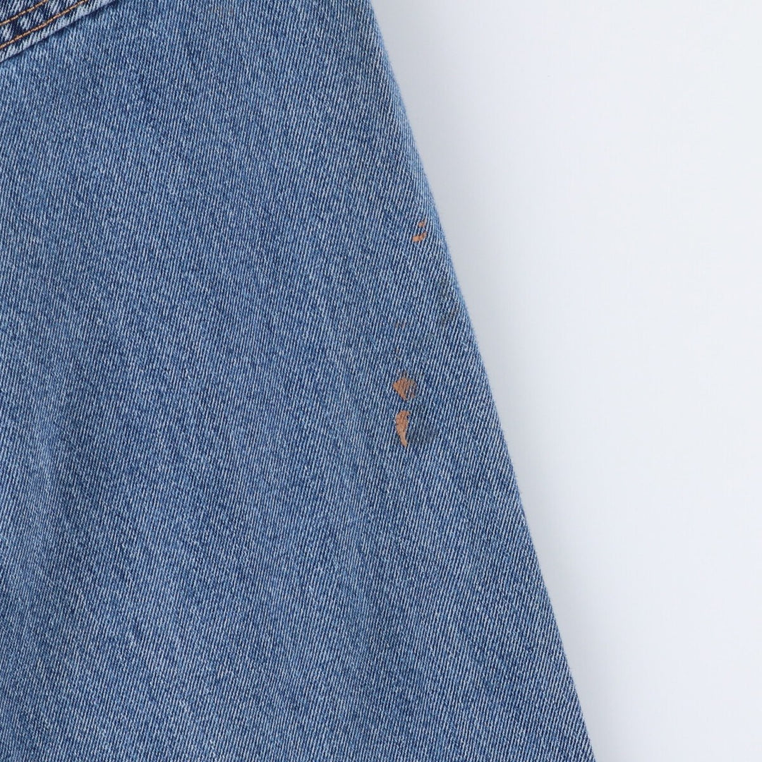 Levi's 505 tapered denim pants for men, equivalent to w35 cotton blue type Vintage Second Hand