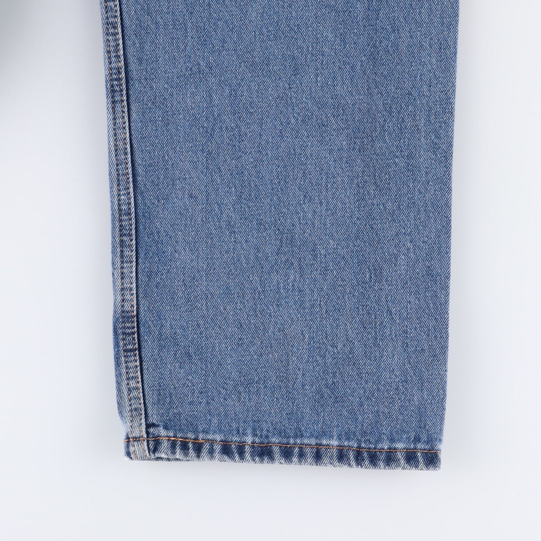 Levi's 505 tapered denim pants for men, equivalent to w35 cotton blue type Vintage Second Hand