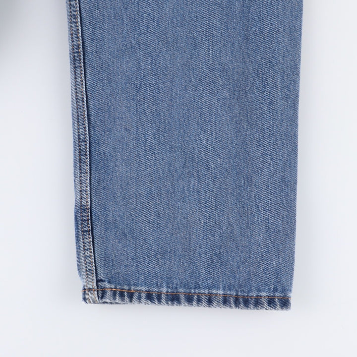 Levi's 505 tapered denim pants for men, equivalent to w35 cotton blue type Vintage Second Hand