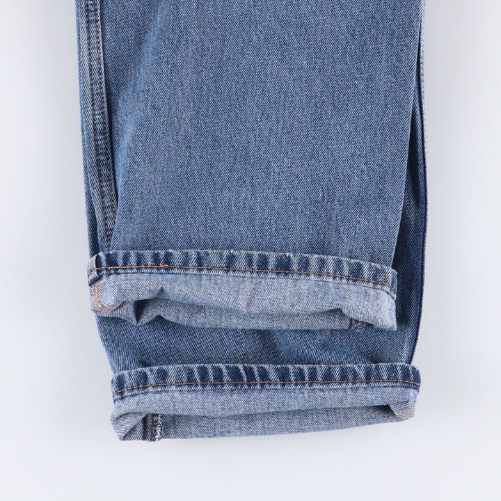 Levi's 505 tapered denim pants for men, equivalent to w35 cotton blue type Vintage Second Hand