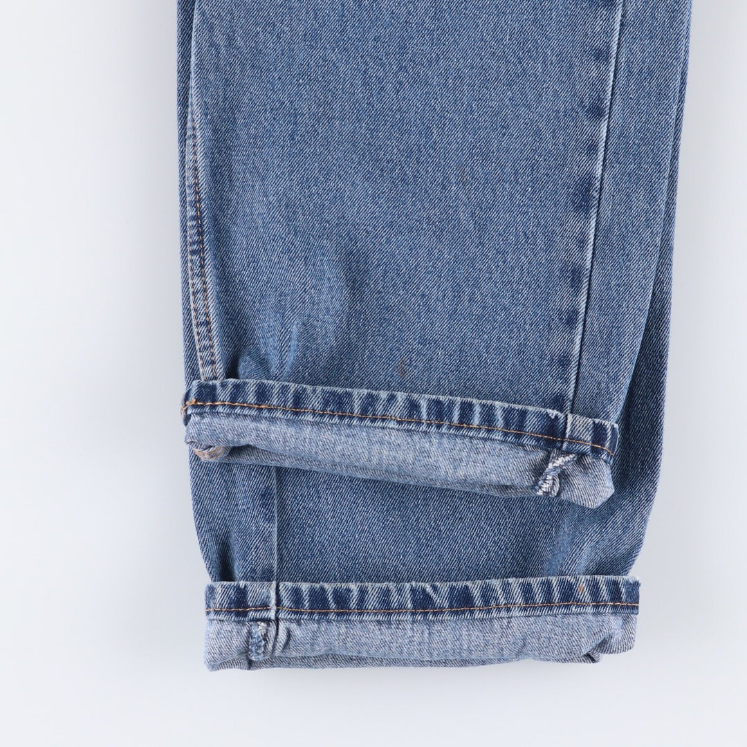 Levi's 505 tapered denim pants for men, equivalent to w35 cotton blue type Vintage Second Hand